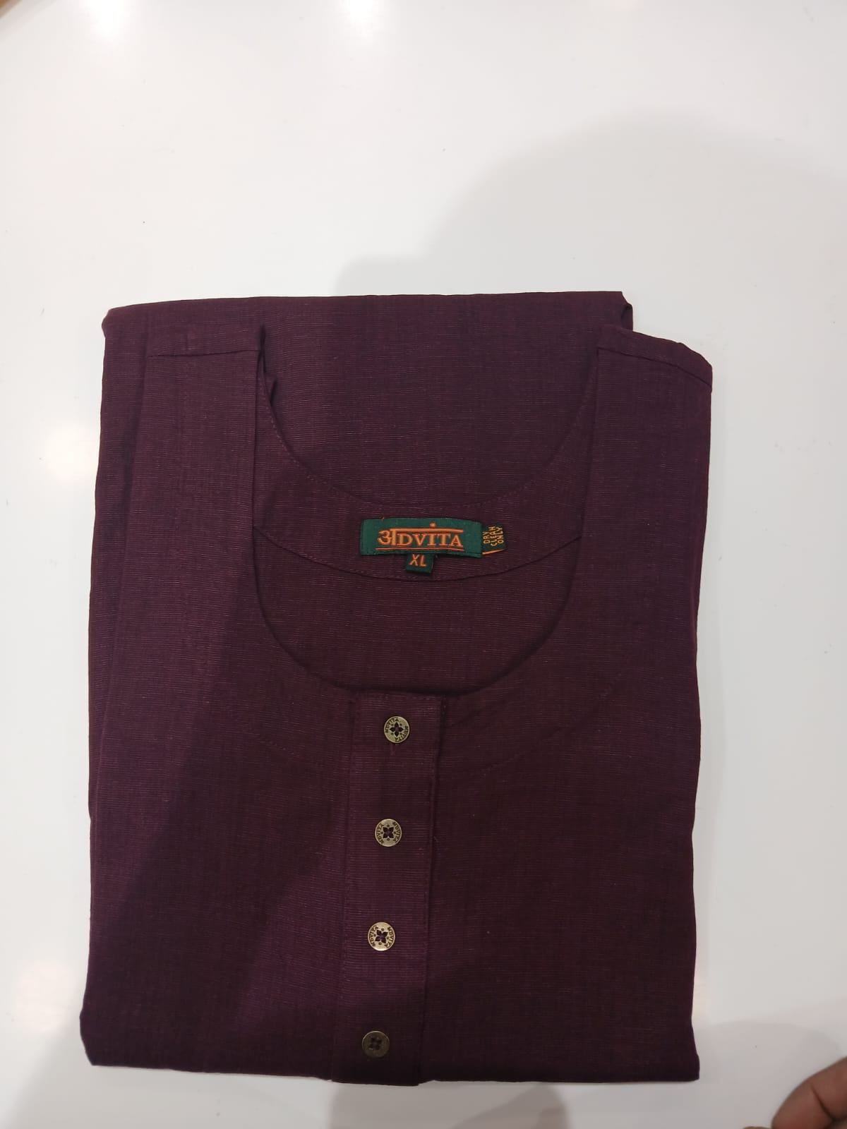 Plain Lycra Cotton Kurti