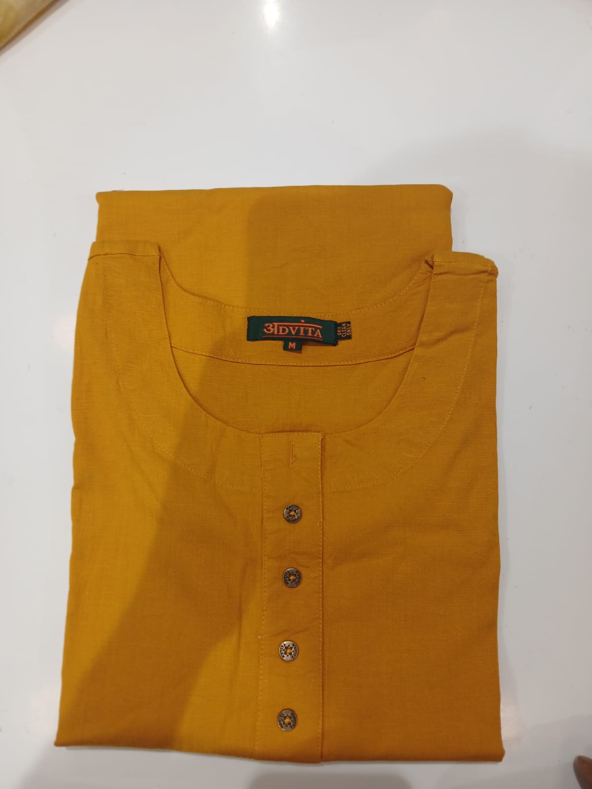Plain Lycra Cotton Kurti
