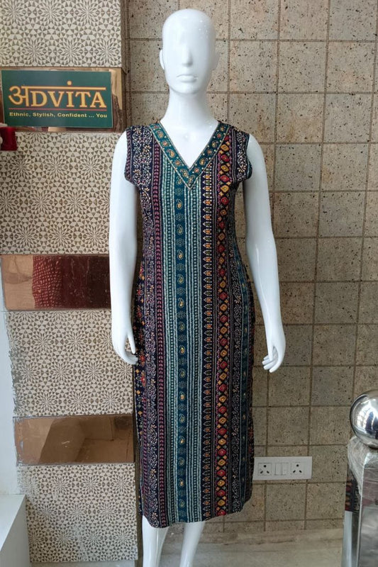 Printed Cotton Kurti for Women – Everyday Ethnic Wear