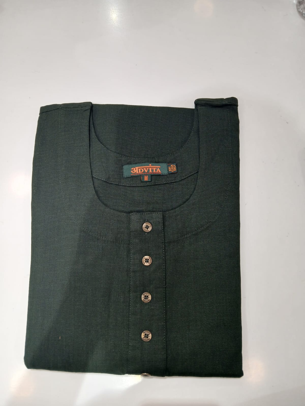 Plain Lycra Cotton Kurti