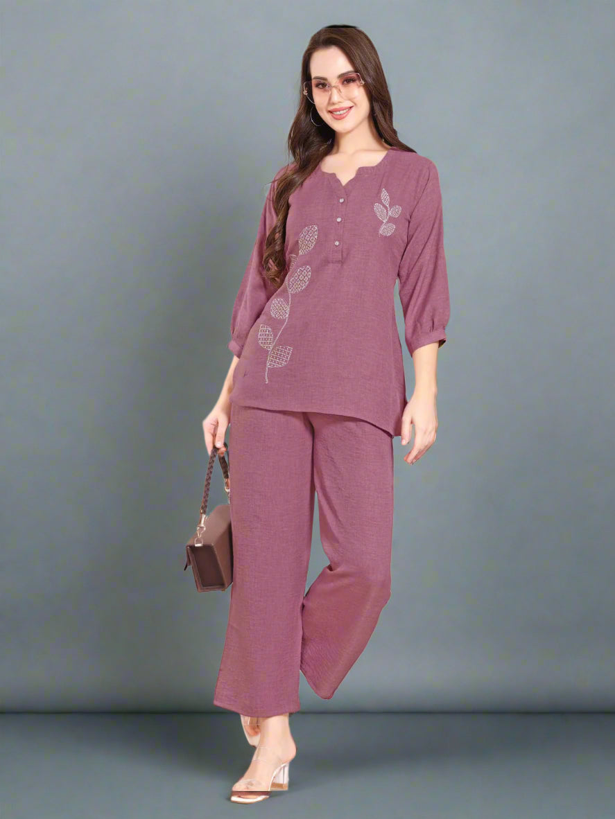 Linen Cotton Co-ord Set