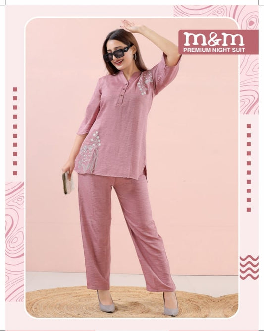 Premium Linen Cotton Co-ord Set