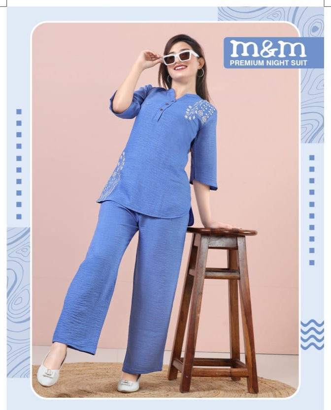 Premium Linen Cotton Co-ord Set